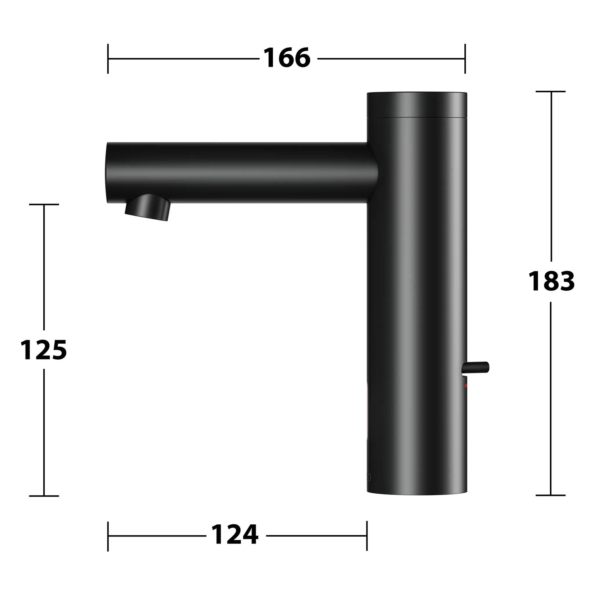 IXMO 59511371100 Elektronik-Waschtischmischer mit Batterie, ohne Ablaufgarn. IXMO Pure schwarz IXMO 59511371100 Elektronik-Waschtischmischer mit Batterie, ohne Ablaufgarn. IXMO Pure schwarz