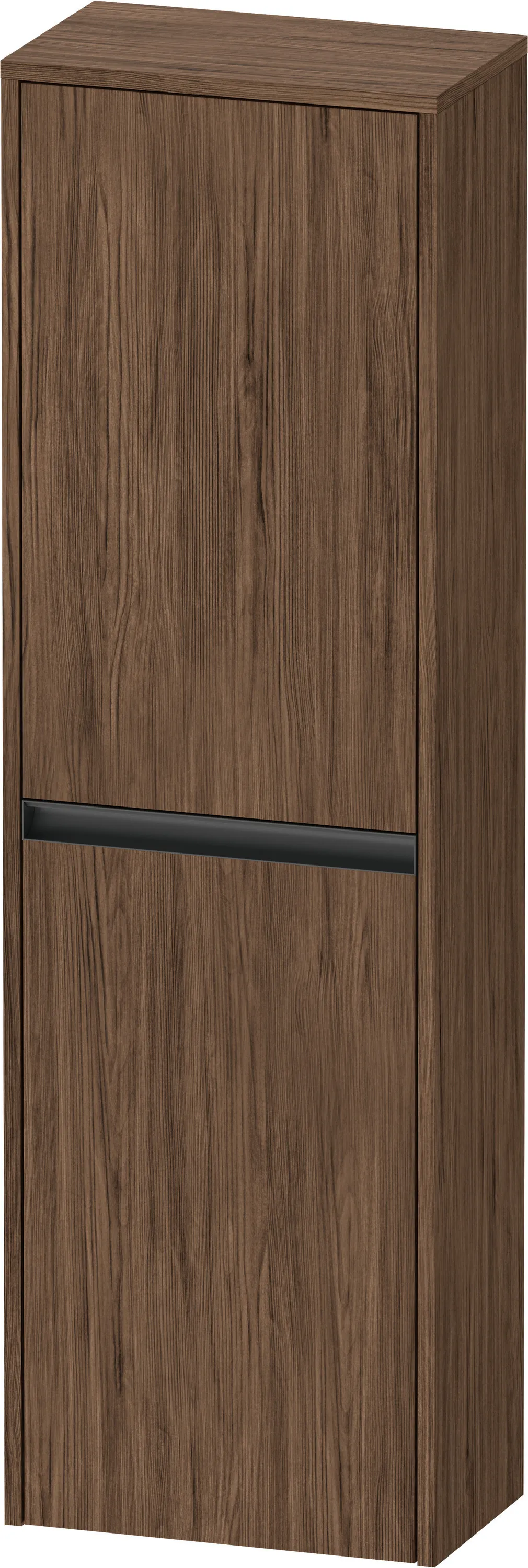 Duravit Halbhochschrank „Ketho.2“ 40 × 132 × 24 cm Nussbaum Dunkel