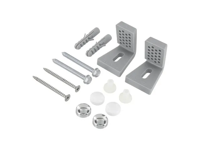 Winkelbefestigung für Wandsäule Winkelbefestigung für Wandsäule