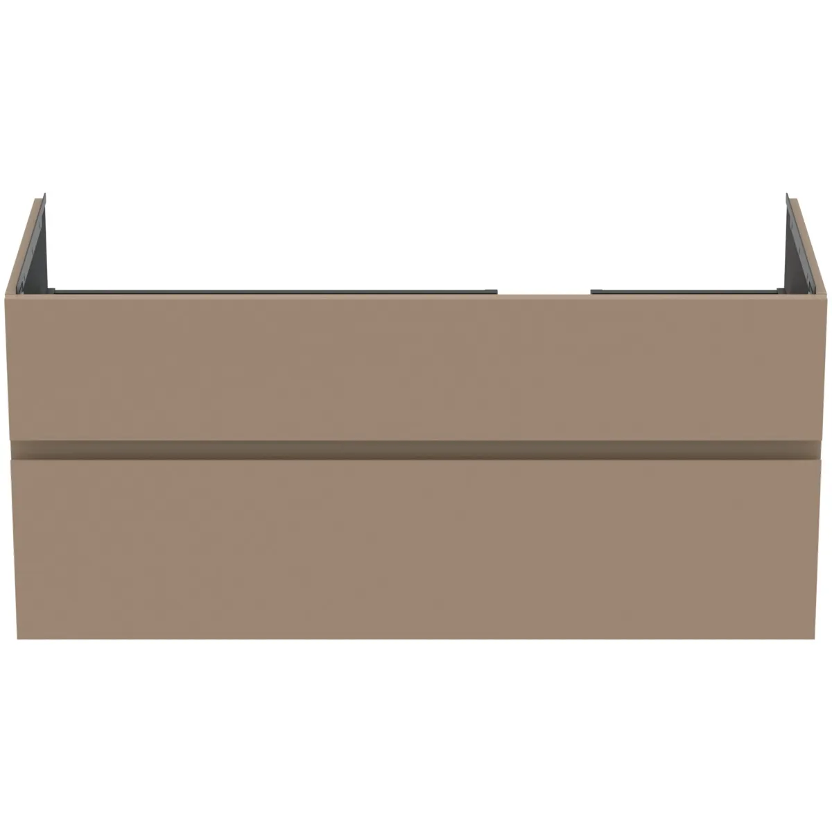 Ideal Standard Waschtischunterschrank „Finesse“ 120 × 55 × 50,5 cm Greige matt