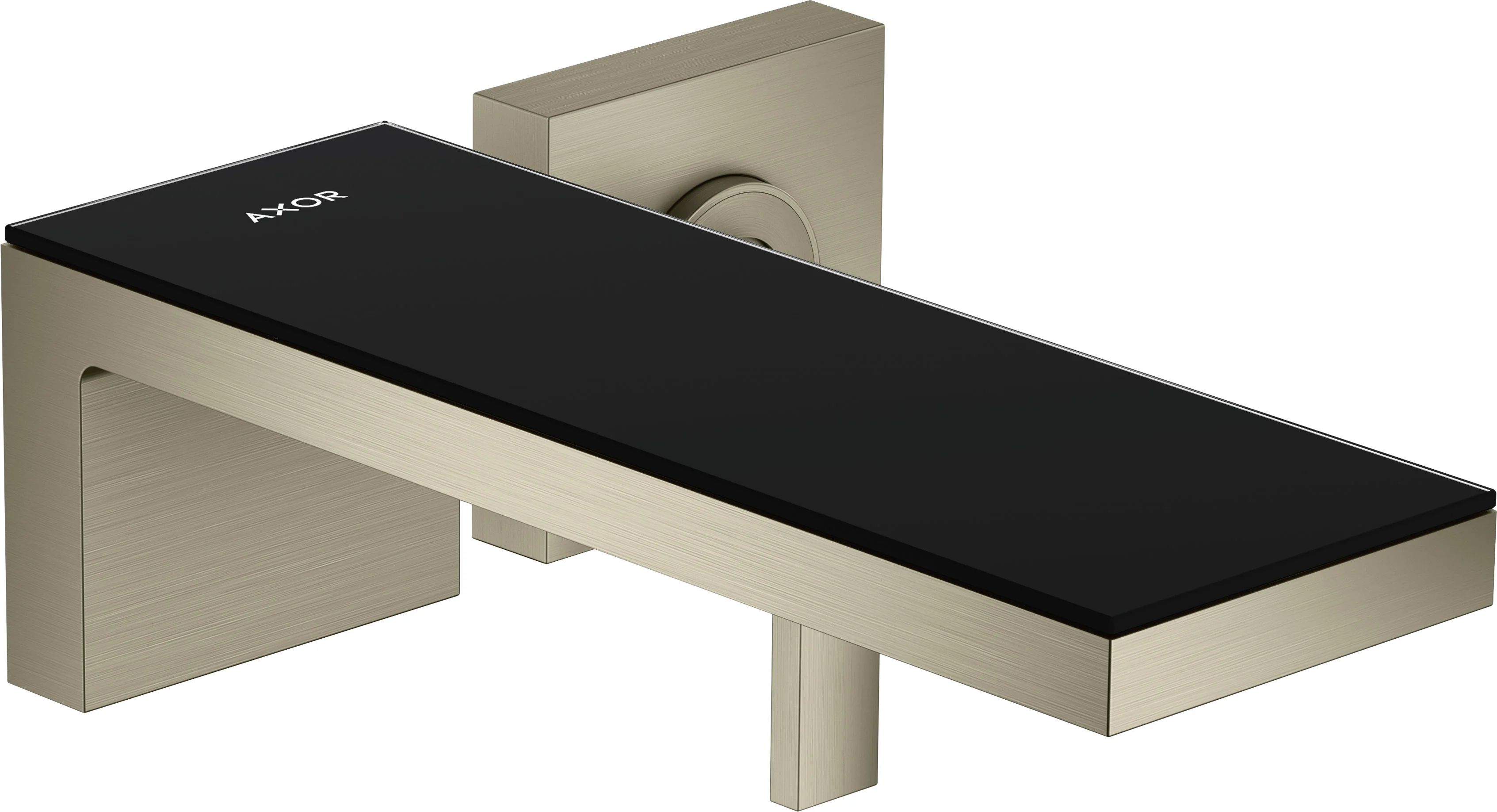 Hansgrohe AXOR MyEdition Platte 245 mm Glas schwarz abnehmbar Hansgrohe AXOR MyEdition Platte 245 mm Glas schwarz abnehmbar