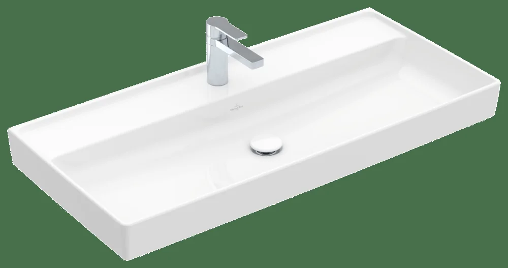 Villeroy & Boch Collaro Schrankwaschtisch 1000x470mm Rechteck TitanCeram Weiß Alpin