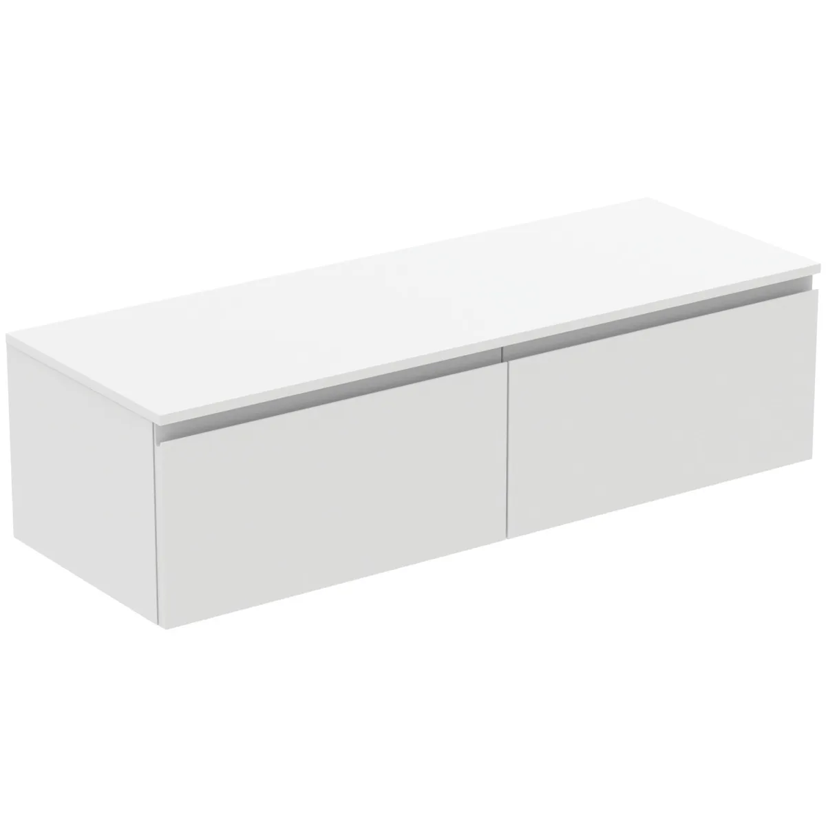 Ideal Standard Waschtischunterschrank „Finesse“ 140,2 × 37,8 × 50,5 cm Weiß matt lackiert Ideal Standard Waschtischunterschrank „Finesse“ 140,2 × 37,8 × 50,5 cm Weiß matt lackiert