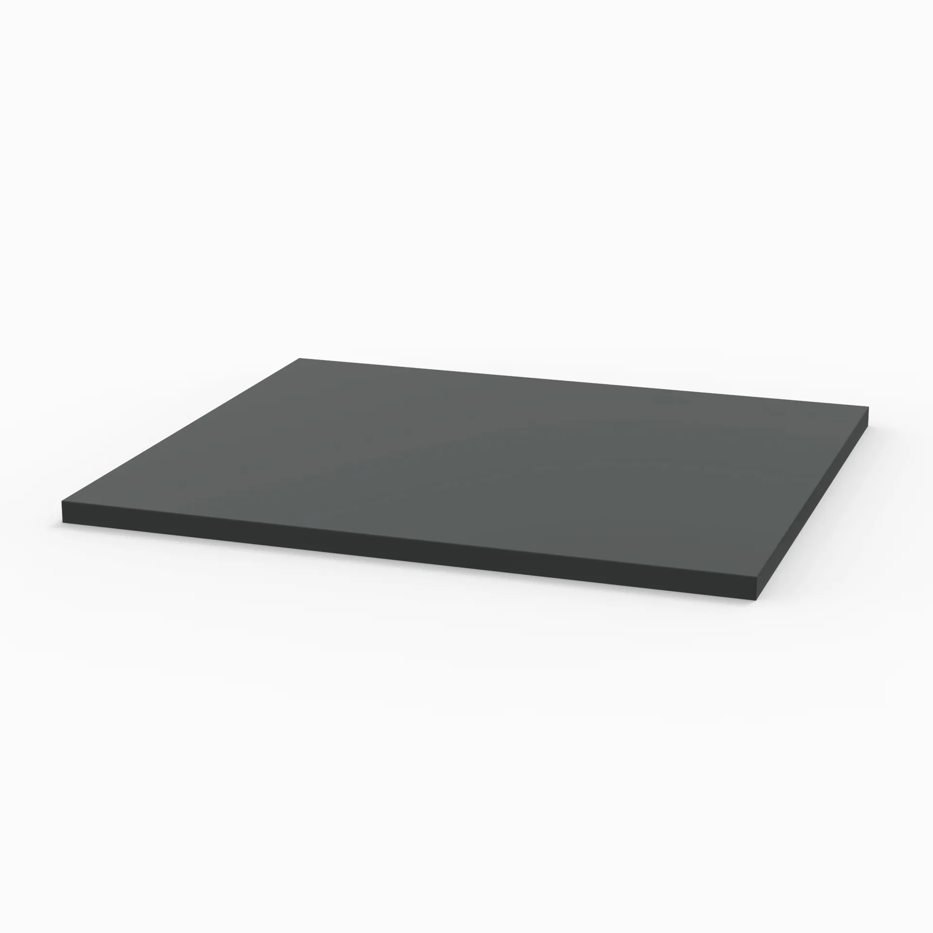 Sanipa Abdeckplatte „2morrow“ in Anthrazit (matt), 602 × 521 × 16 mm