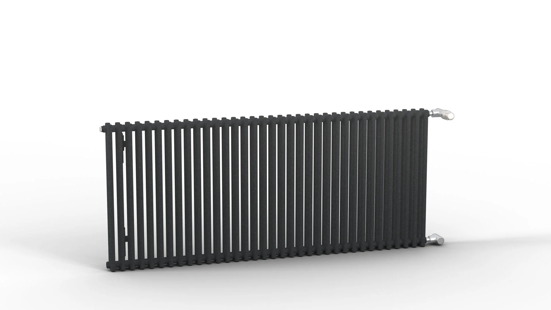 Kermi Design-Heizkörper „Pio®“ zweilagig 48,4 × 35 cm in Anthracite Grey Kermi Design-Heizkörper „Pio®“ zweilagig 48,4 × 35 cm in Anthracite Grey