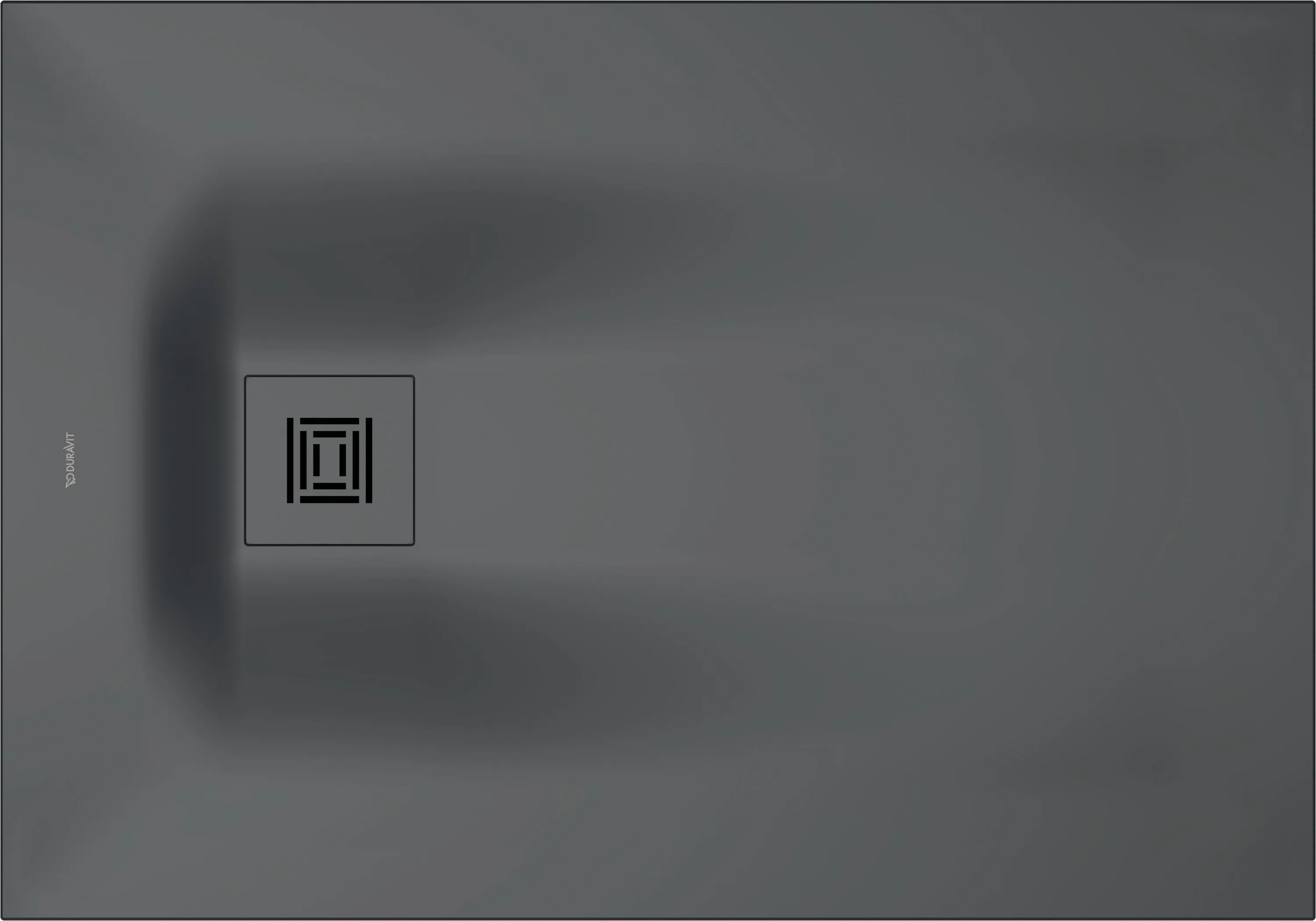 Duravit rechteck Duschwanne „Sustano“ 100 × 70 cm in Dunkelgrau Matt Duravit rechteck Duschwanne „Sustano“ 100 × 70 cm in Dunkelgrau Matt