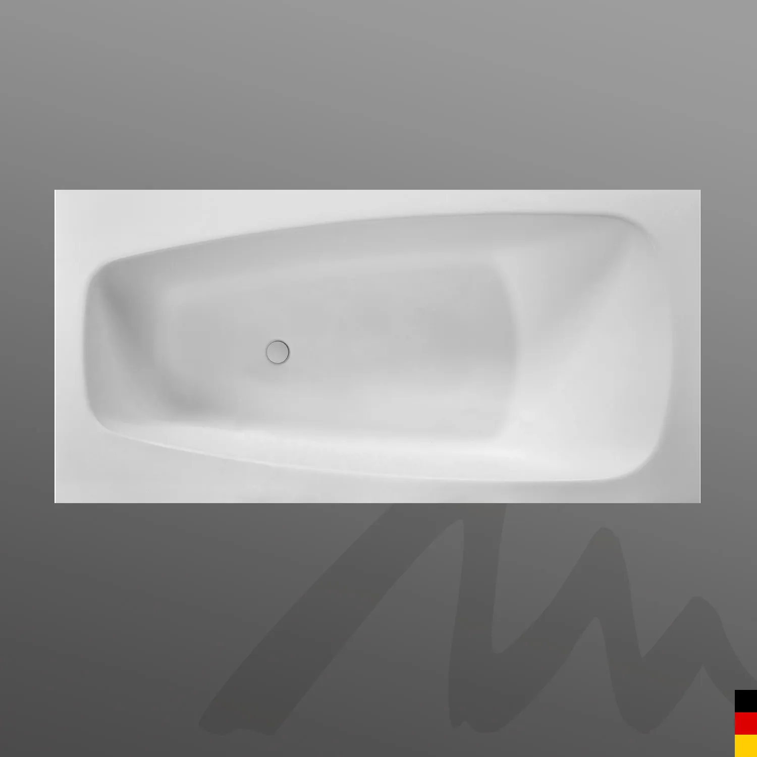 Mauersberger Acryl-Badewanne scinosa 175/80, weiß Mauersberger Acryl-Badewanne scinosa 175/80, weiß