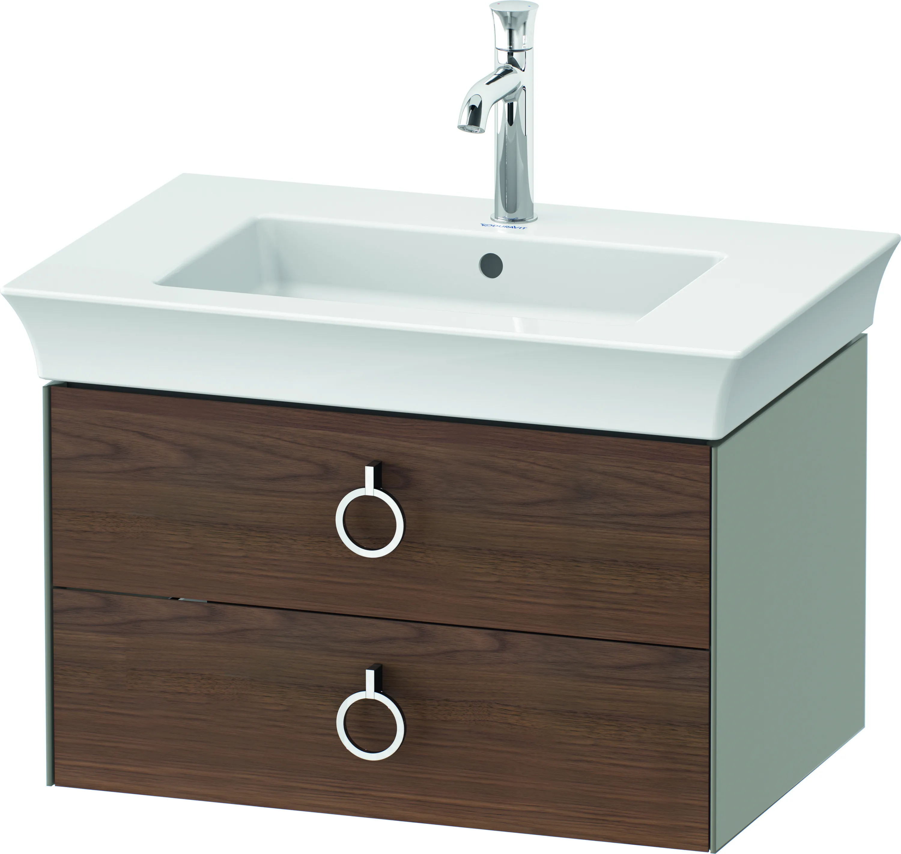 Duravit Waschtischunterschrank wandhängend „White Tulip“ 68,4 × 41 × 45,8 cm Duravit Waschtischunterschrank wandhängend „White Tulip“ 68,4 × 41 × 45,8 cm