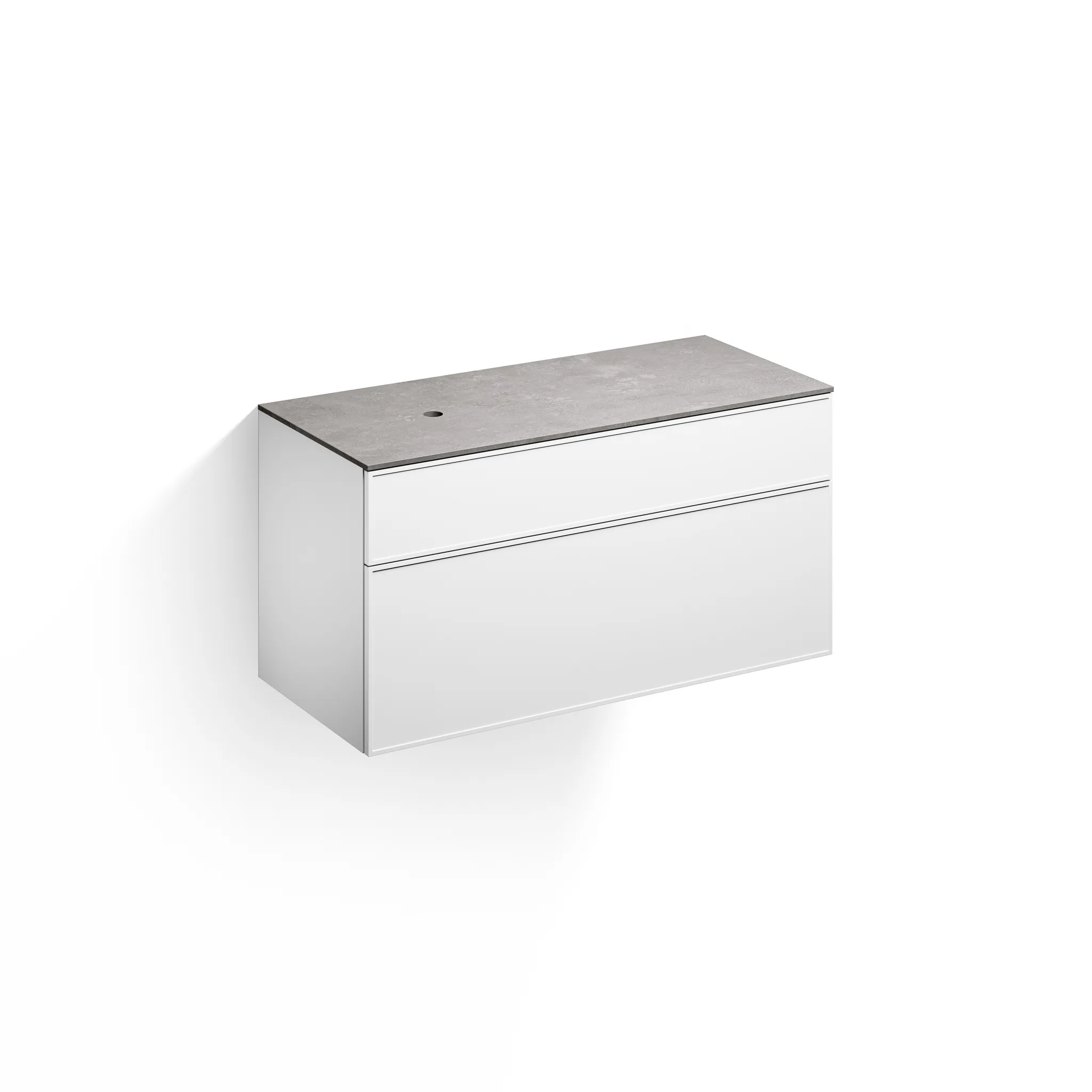 Alape Möbelmodul Arkta 1200x600 NY silk/Weiß