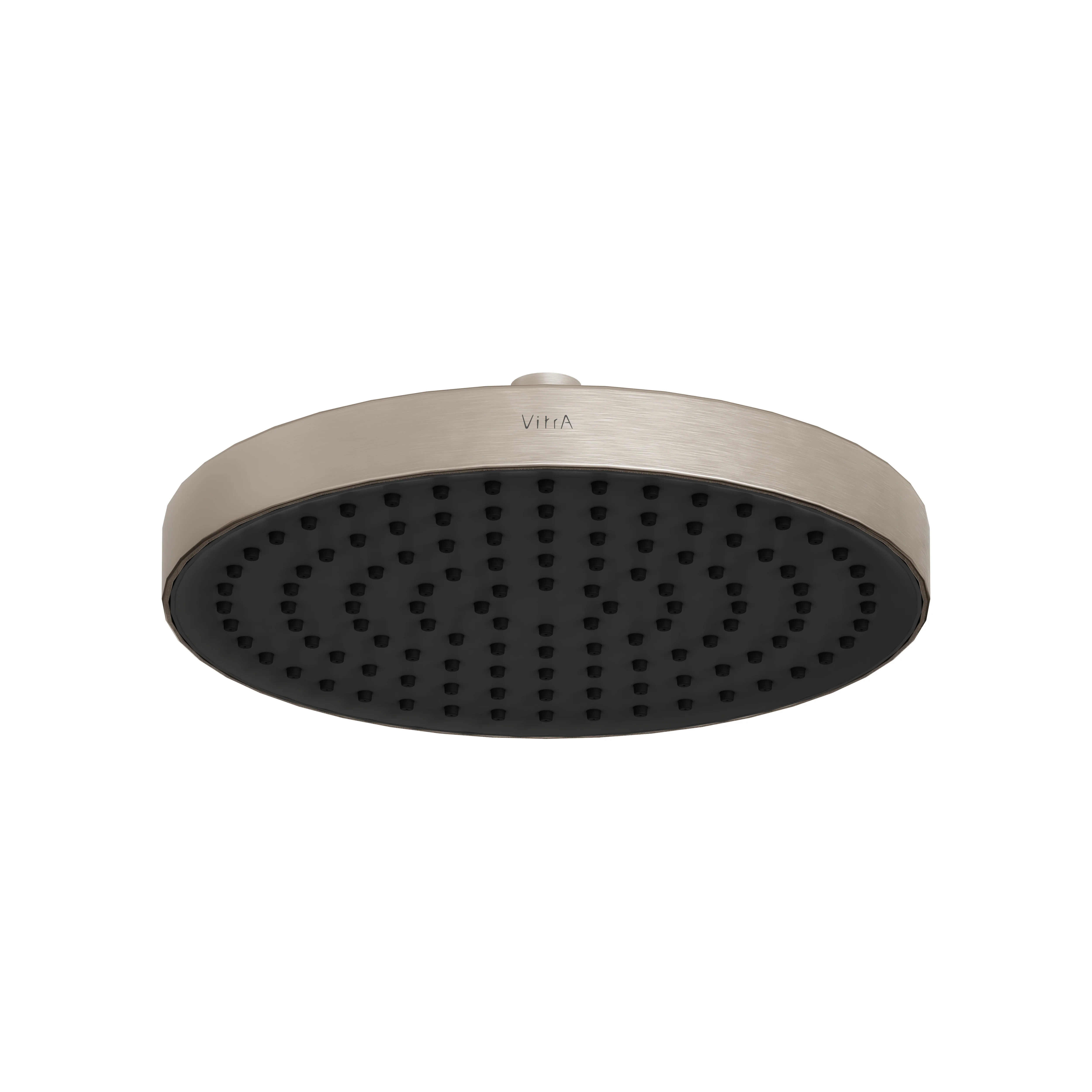 Core Round Kopfbrause Form rund Durchmesser 25 cm Nickel gebürstet Core Round Kopfbrause Form rund Durchmesser 25 cm Nickel gebürstet