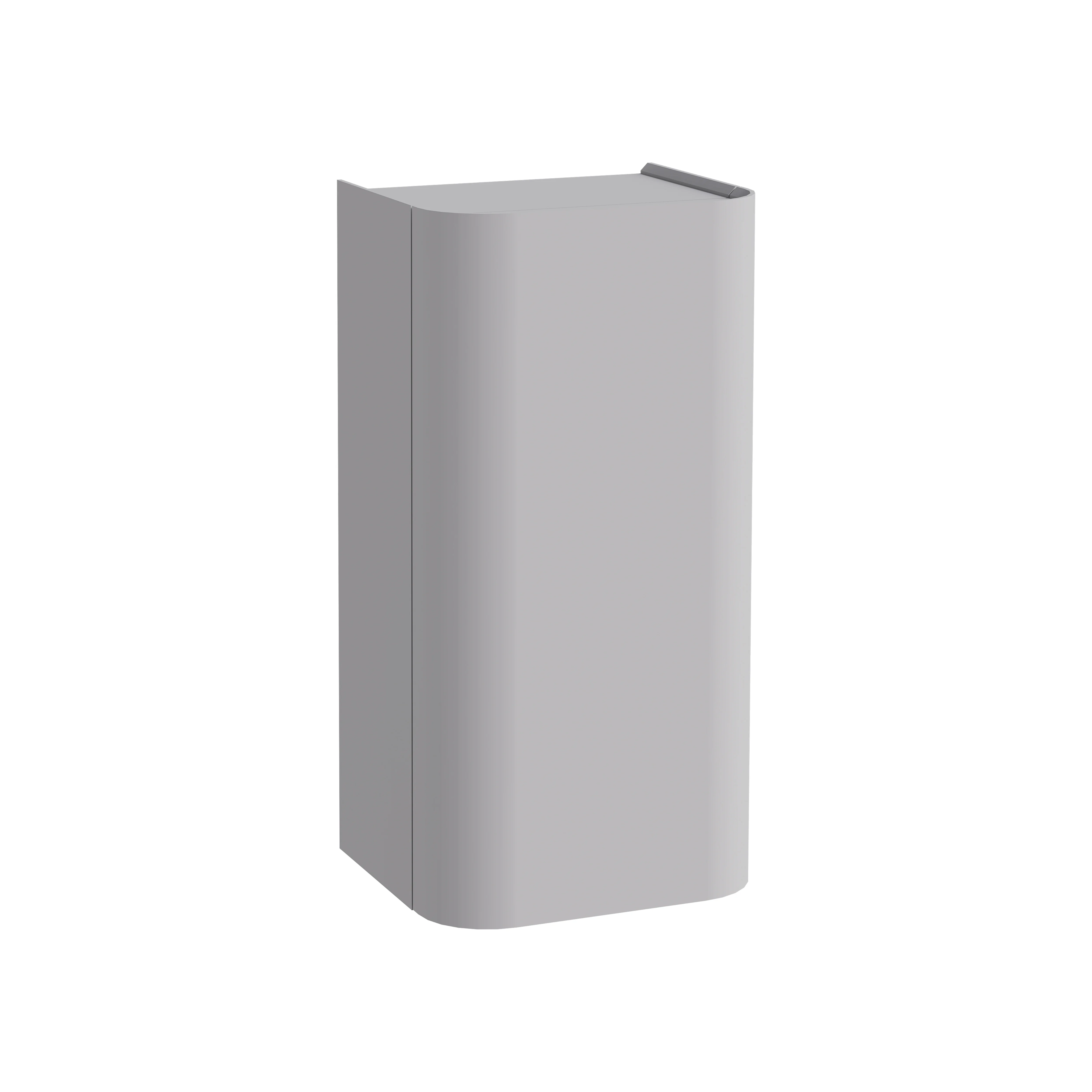 Glora Halbhochschrank mit 1 Tür Türanschlag rechts 45 x 39 x 90 cm (BxTxH) Wandmontage Hellgrau Matt Glora Halbhochschrank mit 1 Tür Türanschlag rechts 45 x 39 x 90 cm (BxTxH) Wandmontage Hellgrau Matt