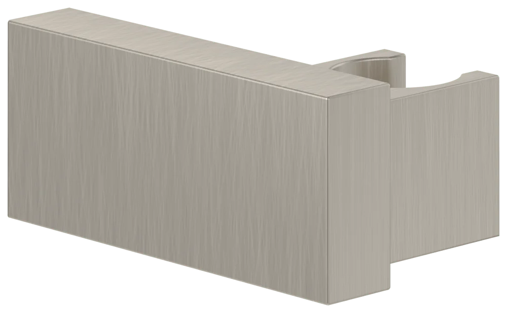 Villeroy & Boch Handbrausehalter Universal Showers, 44x80x35 mm, Brushed Nickel Matt, Wandmontage