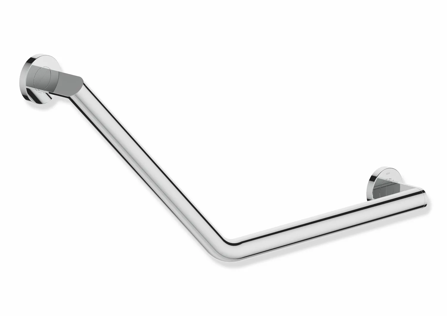 HEWI Winkelgriff System 900, Edelstahl verchromt, Achsmaße 400 mm, Winkel 135° HEWI Winkelgriff System 900, Edelstahl verchromt, Achsmaße 400 mm, Winkel 135°