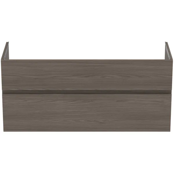 Ideal Standard Waschtischunterschrank „Finesse“ 120 × 54,5 × 44 cm Ulme dunkel