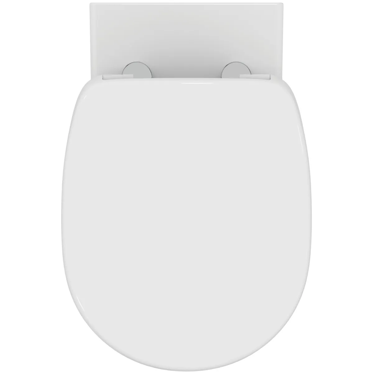 WC-Paket Connect, WC randlos, mit WC-Sitz Softclosing, 365x550x340mm, Weiß