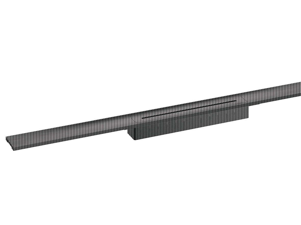 Duschrinne CeraFloor Select schwarz matt, 1200 mm