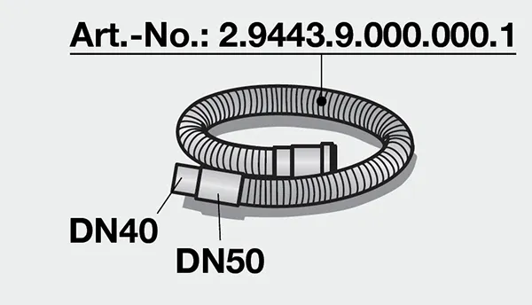 Laufen Flexschlauch, ILBAGNOALESSI Serie, 1 m Laufen Flexschlauch, ILBAGNOALESSI Serie, 1 m