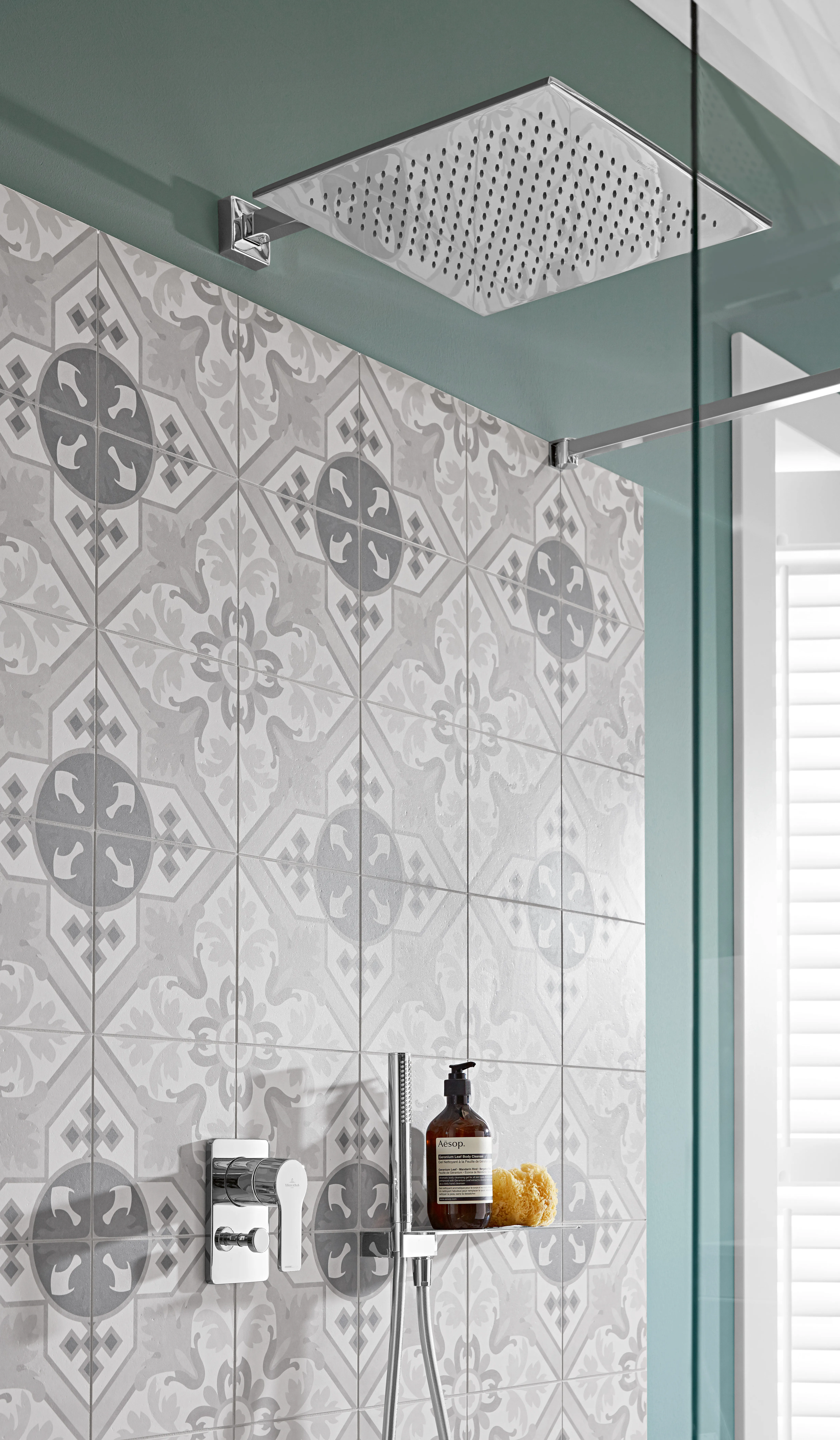 Duschkopf TVC00000600061, quadratisch 35 cm in Chrom Duschkopf TVC00000600061, quadratisch 35 cm in Chrom