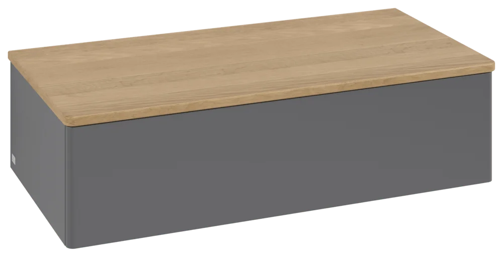 Villeroy & Boch Sideboard Antao K40 - Eckig, Anthracite Matt Lacquer, 1000x268x500 mm, 39,5 kg