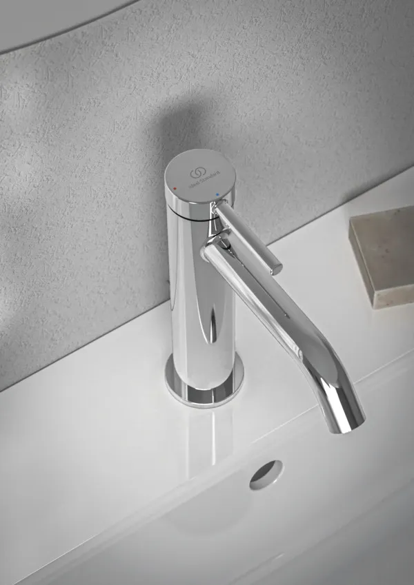 Ideal Standard Waschtischarmatur Ceraline Nuovo Ausladung 135mm mit Ablaufgarnitur BlueStart Chrom Ideal Standard Waschtischarmatur Ceraline Nuovo Ausladung 135mm mit Ablaufgarnitur BlueStart Chrom