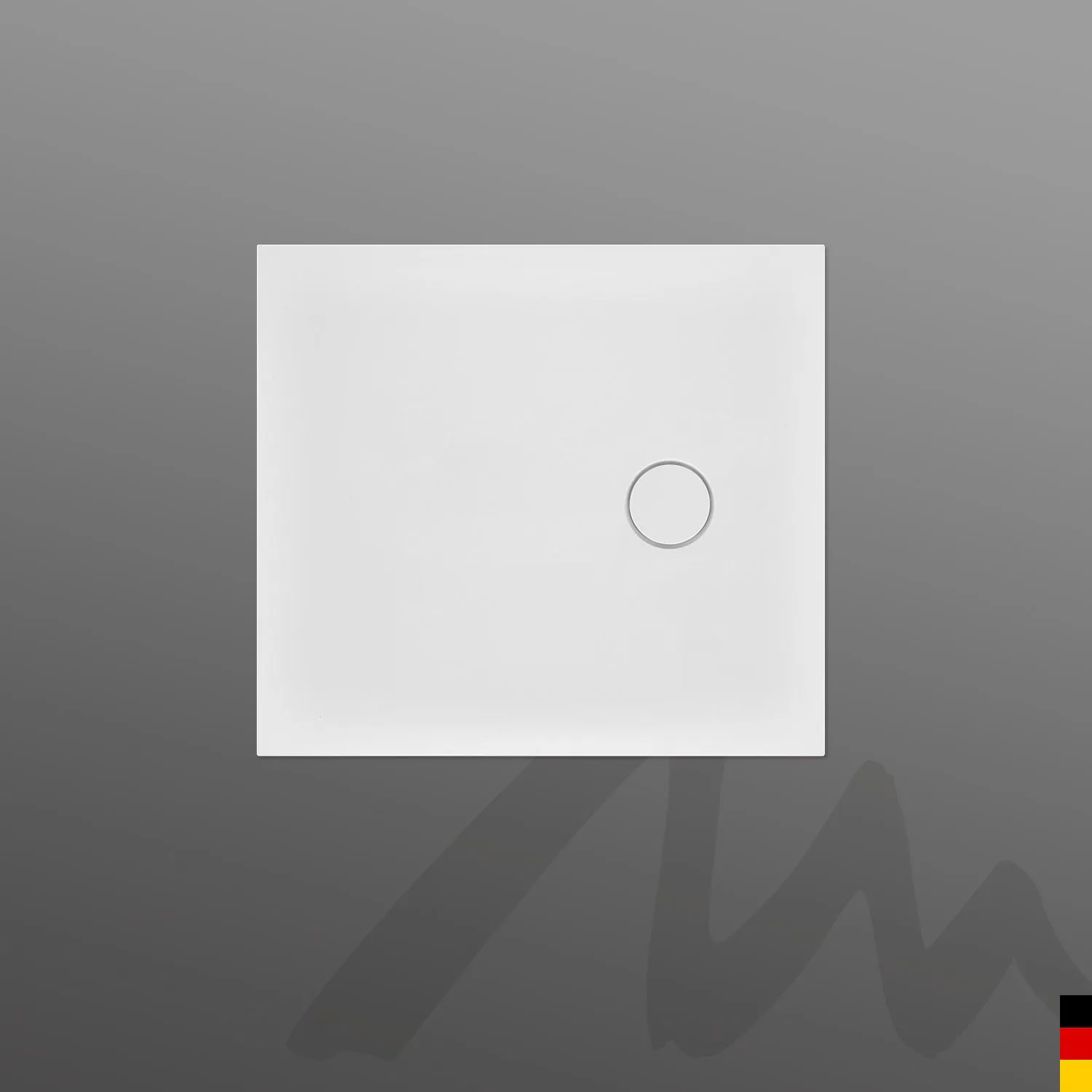 Mauersberger Mineral-Duschfläche vergo23 100⁄90 1000x900x45, matt-finish Mauersberger Mineral-Duschfläche vergo23 100⁄90 1000x900x45, matt-finish