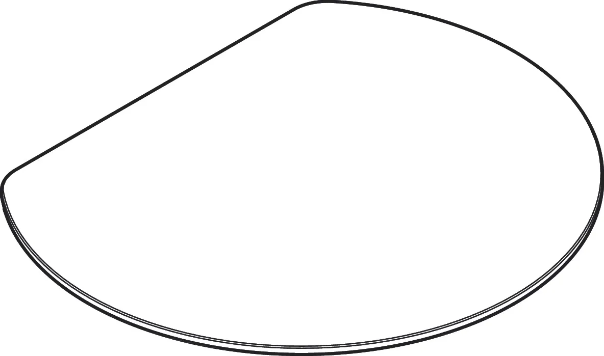 Hansgrohe WallStoris Planet Edition Ablage, Sand (recycelt)