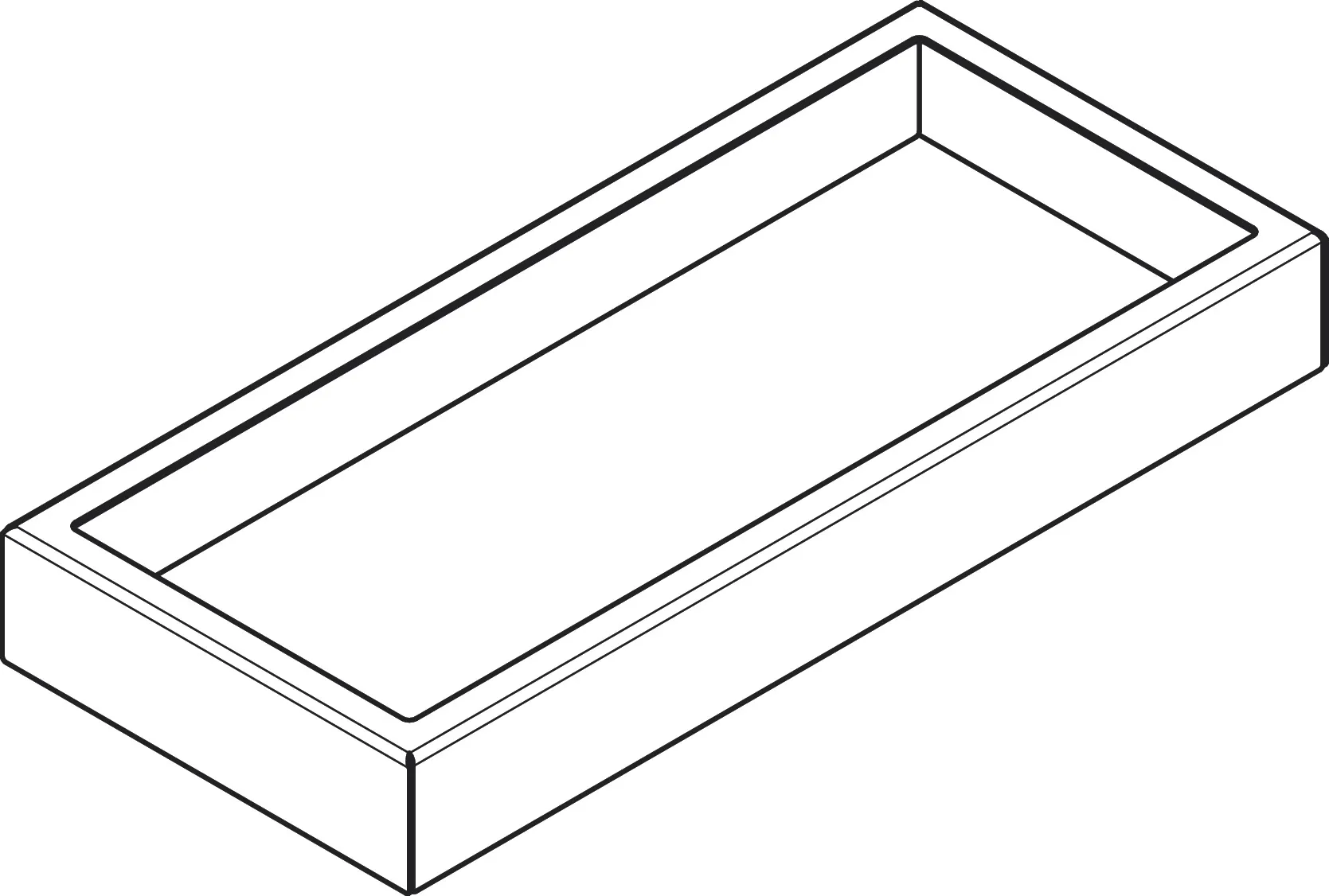 Abdeckung 15x30x14 für Abfalleimer