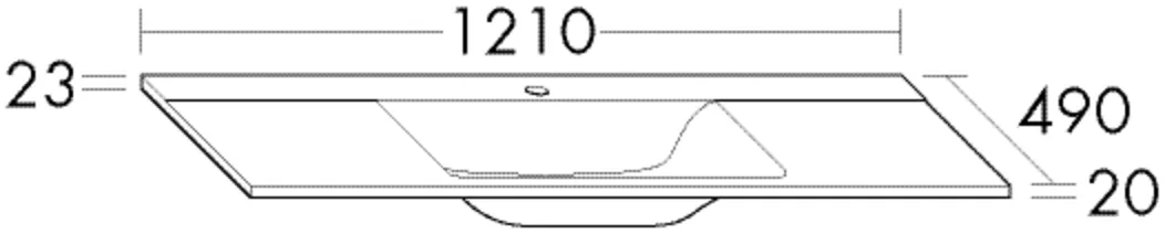 burgbad Sana-Waschtisch Sys30 MWBL120 Alpinweiss burgbad Sana-Waschtisch Sys30 MWBL120 Alpinweiss