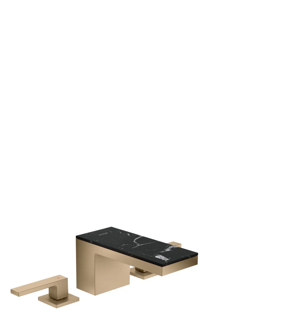 Hansgrohe AXOR MyEdition Platte 200 mm Marmor Nero Marquina abnehmbar