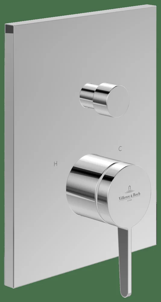 Villeroy & Boch Conum Unterputz-Einhebel-Armatur TVT127001000 Chrom Villeroy & Boch Conum Unterputz-Einhebel-Armatur TVT127001000 Chrom