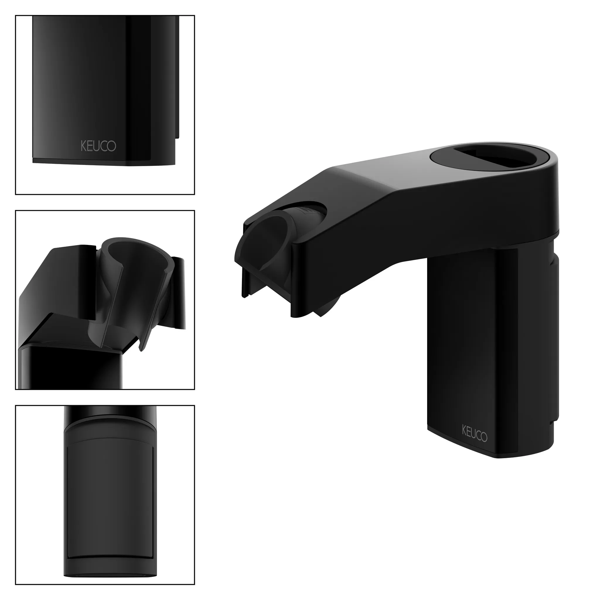 KEUCO Brause-/ Gleitstange „Axess“ in Schwarz (matt) KEUCO Brause-/ Gleitstange „Axess“ in Schwarz (matt)