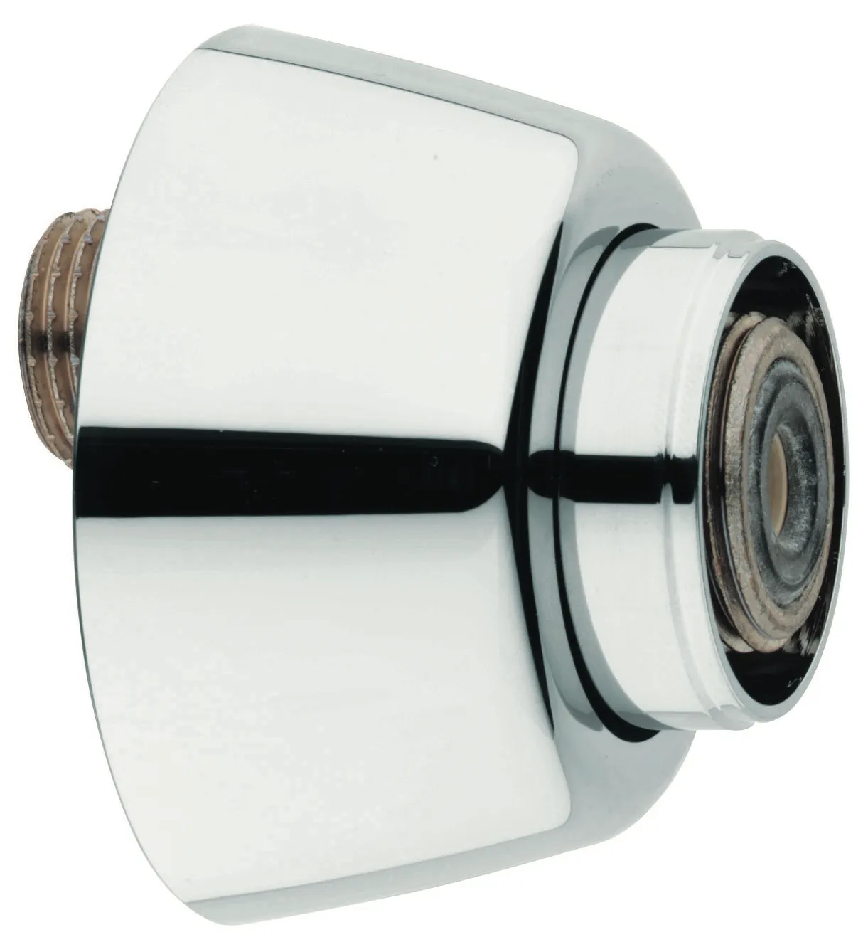 S-Anschluss 12058, 1/2'' x 3/4'', Rosette, Verstellbarkeit 7,5 mm, chrom S-Anschluss 12058, 1/2'' x 3/4'', Rosette, Verstellbarkeit 7,5 mm, chrom