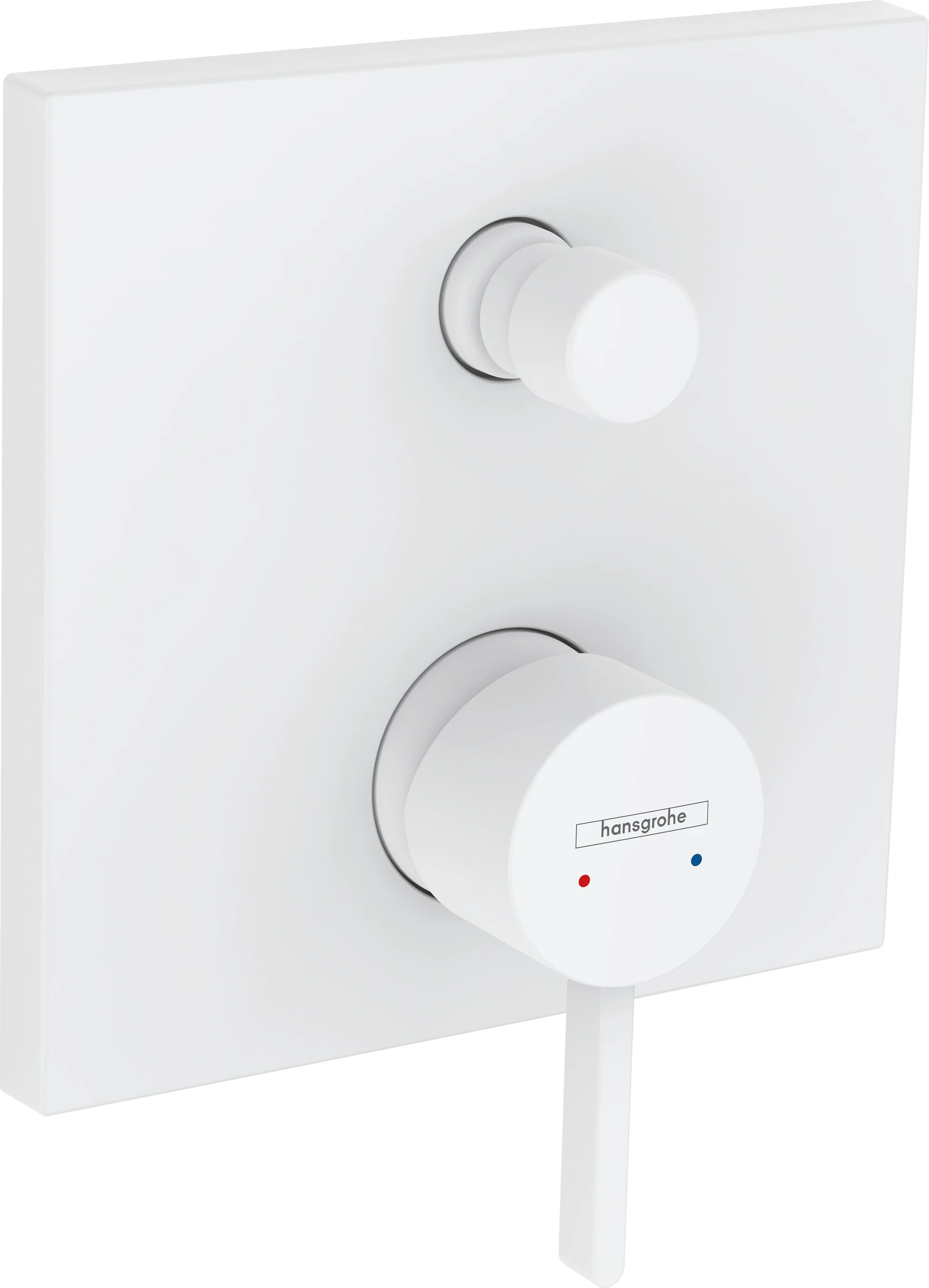 Hansgrohe Finoris Einhebel-Wannenmischer Unterputz, mattweiß, für iBox universal, mit Temperaturbegrenzung und Schalldämpfer Hansgrohe Finoris Einhebel-Wannenmischer Unterputz, mattweiß, für iBox universal, mit Temperaturbegrenzung und Schalldämpfer