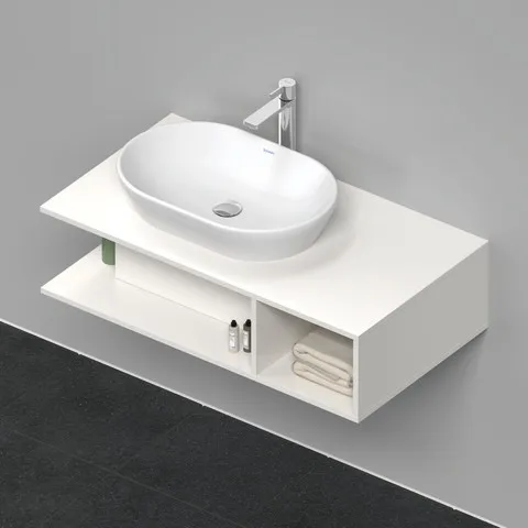 Duravit Waschtischunterschrank wandhängend „D-Neo“ 100 × 26 × 55 cm Weiß Hochglanz Duravit Waschtischunterschrank wandhängend „D-Neo“ 100 × 26 × 55 cm Weiß Hochglanz