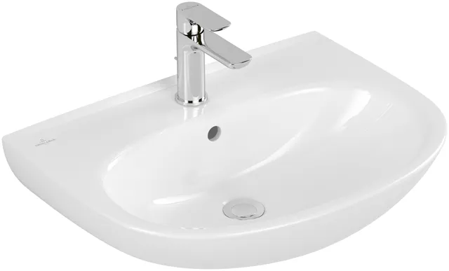 Villeroy & Boch Wandwaschtisch „O.novo“ 600 × 460 × 180 mm, für Becken mittig, Hahnlochposition mittig in Pergamon Villeroy & Boch Wandwaschtisch „O.novo“ 600 × 460 × 180 mm, für Becken mittig, Hahnlochposition mittig in Pergamon