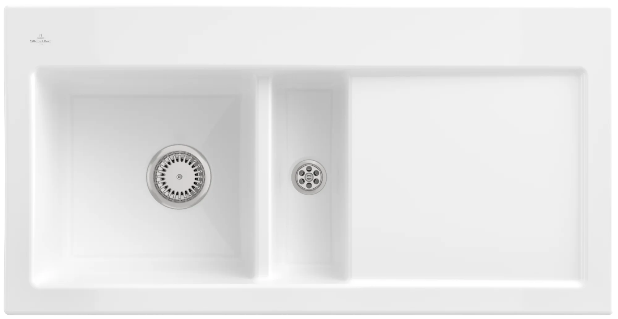 Villeroy & Boch Subway 60 Einbauspüle 1000x510mm Weiß