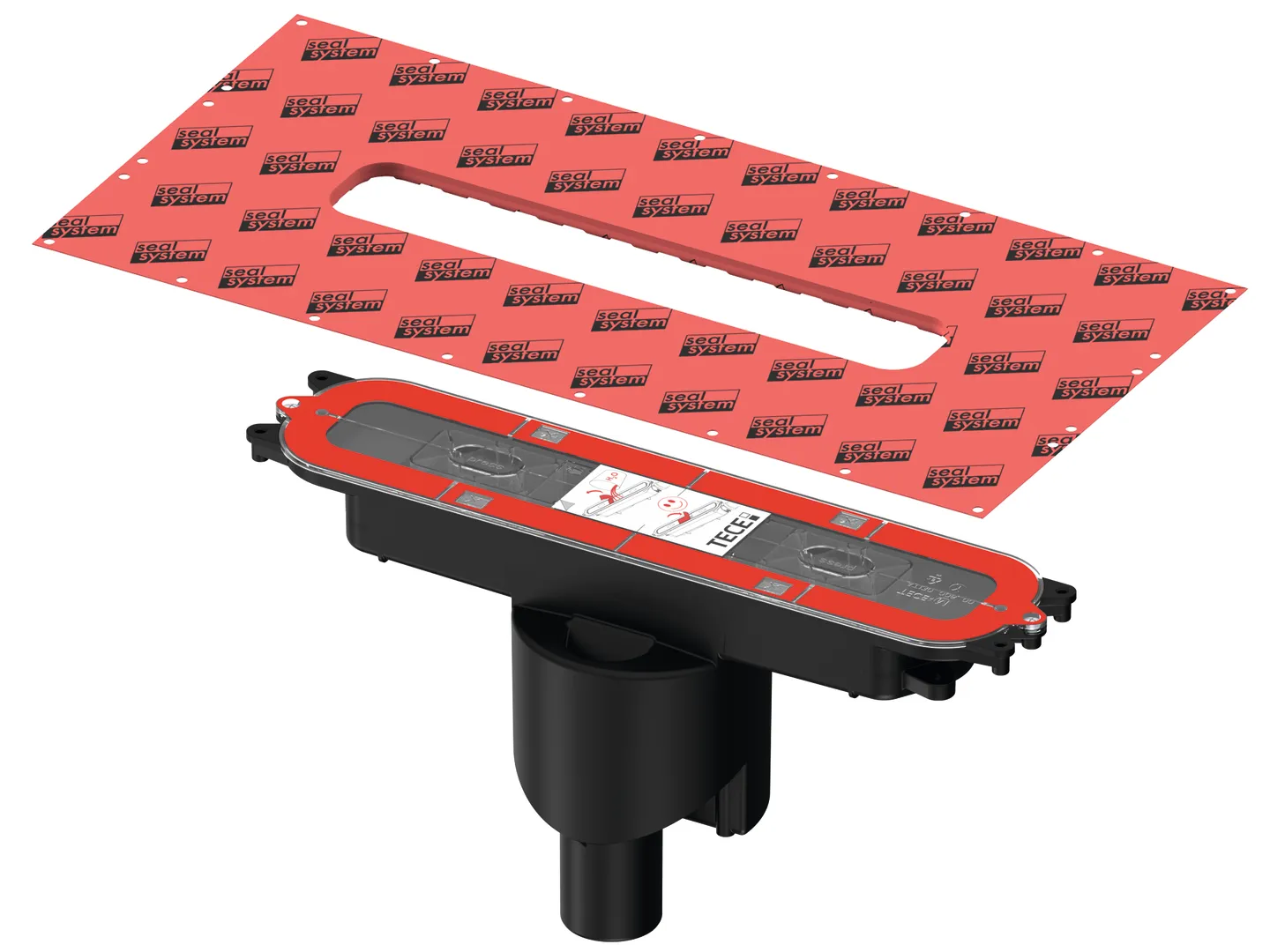 TECEdrainprofile Ablauf "senkrecht", DN 50 Auslauf, 1,2 l/s TECEdrainprofile Ablauf "senkrecht", DN 50 Auslauf, 1,2 l/s