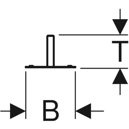 Geberit Vorwand-/Einbauelement für Bad-/Duscharmatur „Duofix“ Geberit Vorwand-/Einbauelement für Bad-/Duscharmatur „Duofix“