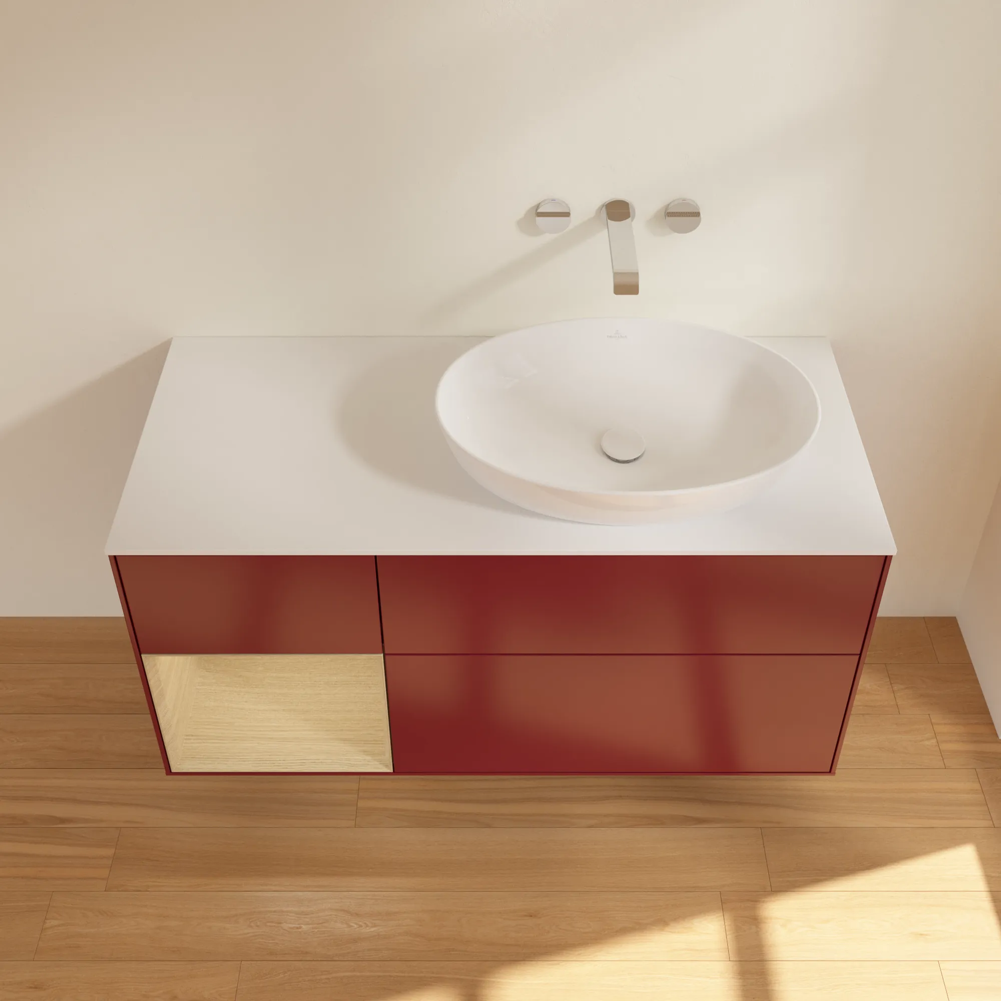 Villeroy & Boch Finion FA4 Waschbeckenunterschrank 1200x603x501mm mit Beleuchtung