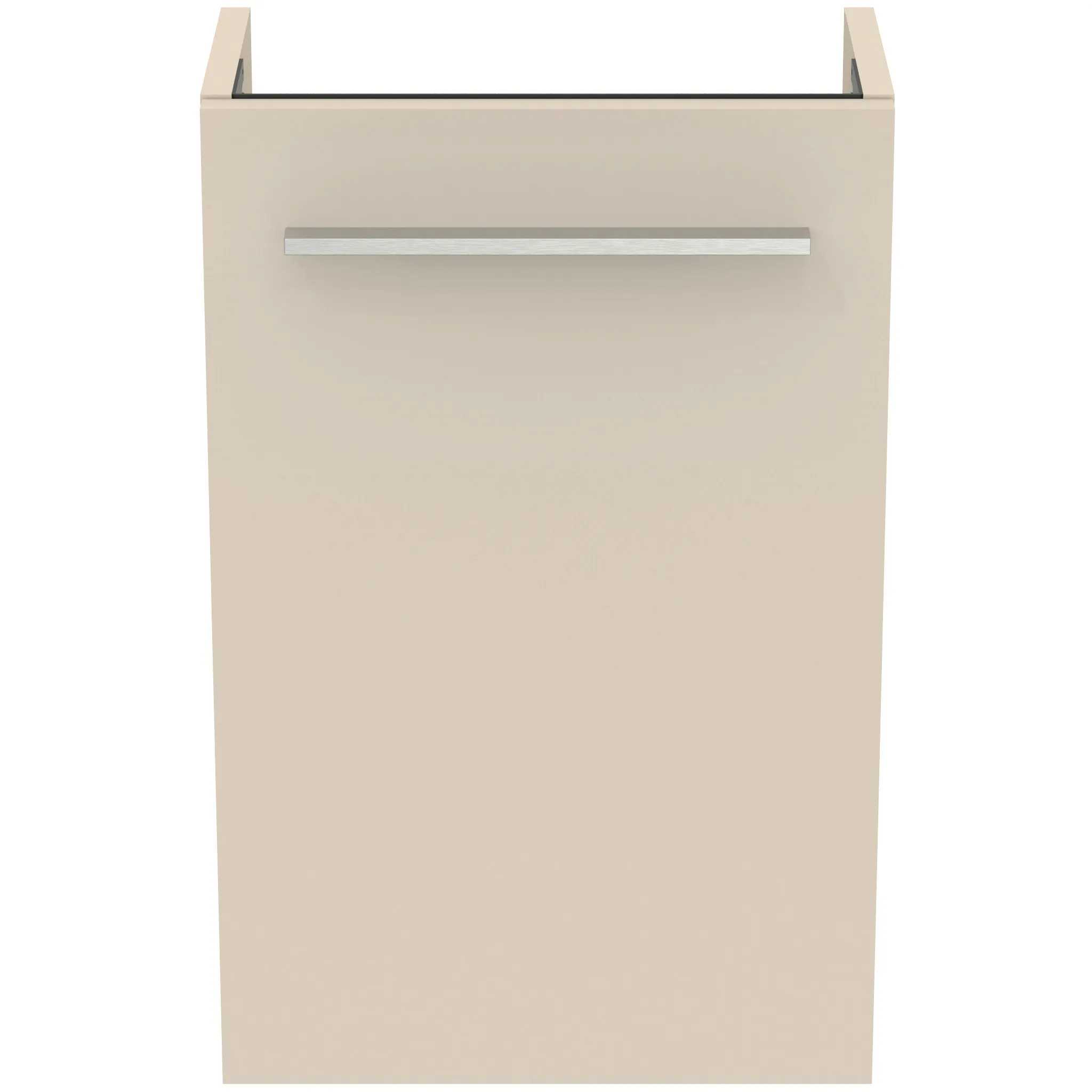 Ideal Standard Handwaschbeckenunterschrank i.life S Sandbeige matt, 354x202x555 mm, 1 Tür mit Softclose-Mechanismus