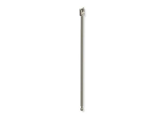 HEWI Bodenstütze, System 900, Edelstahl, PVD, Montagehöhe 760 mm