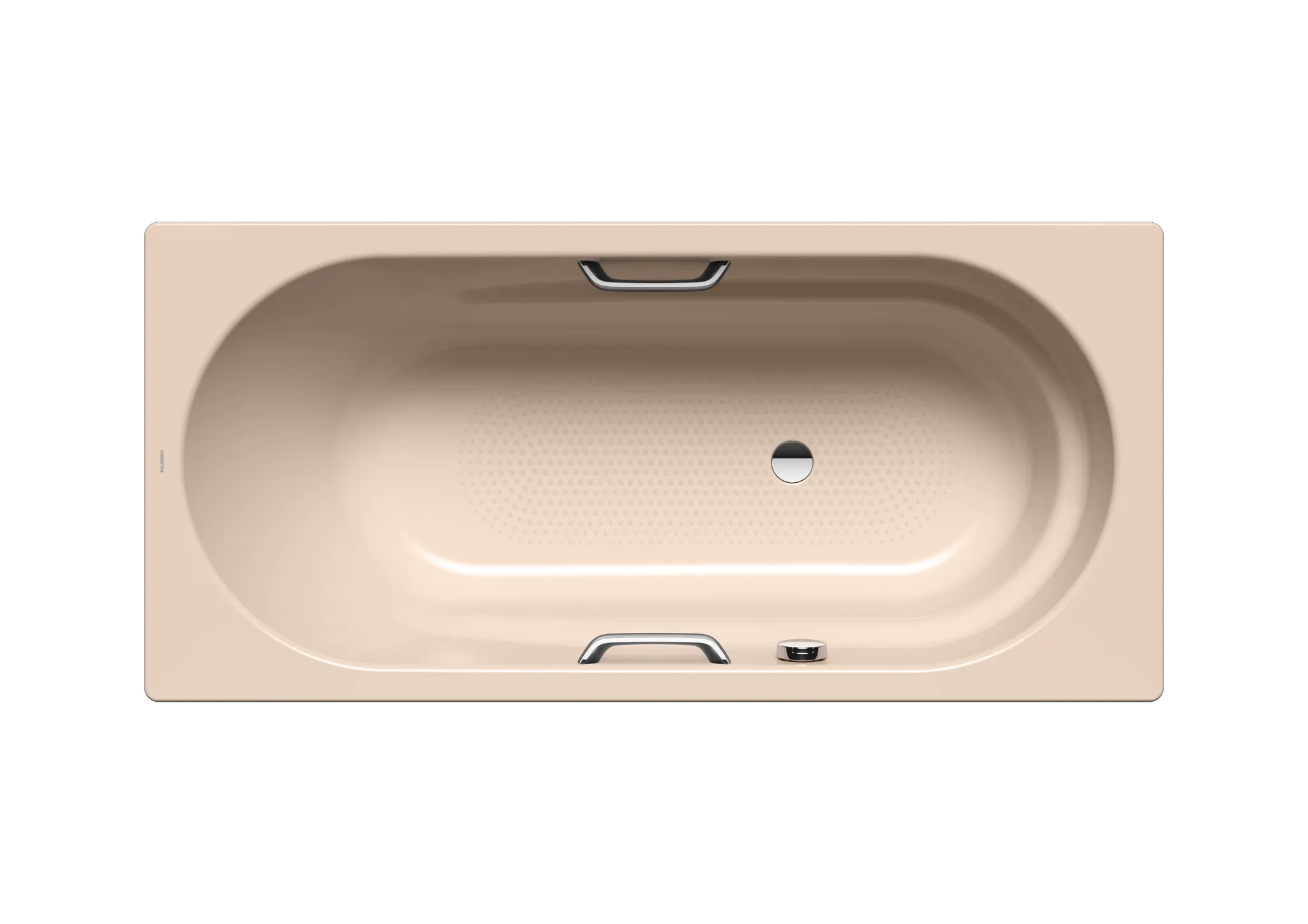 Kaldewei Badewanne „Vaio“ Star rechteck 170 × 80 cm, mit Grifflochbohrungen mit Überlaufbohrung, in bahamabeige