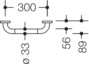 HEWI Haltegriff „Serie 801“ in Senfgelb