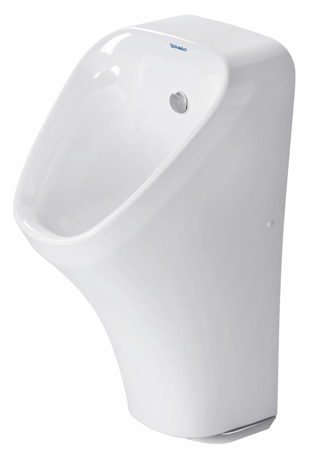 Urinal Durastyle, Zulauf von hinten rimless, für Batterie, ohne Fliege, weiß