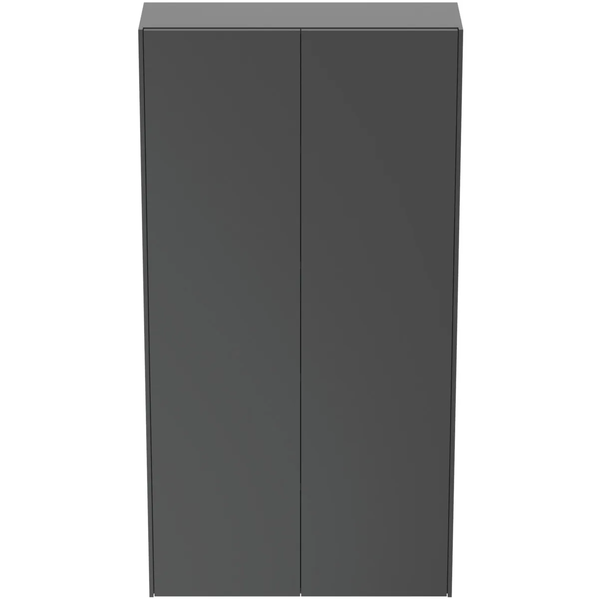 Ideal Standard Halbhochschrank Conca, 2 Flügeltüren, links/rechts, 720x250x1400mm, Anthrazit Ideal Standard Halbhochschrank Conca, 2 Flügeltüren, links/rechts, 720x250x1400mm, Anthrazit