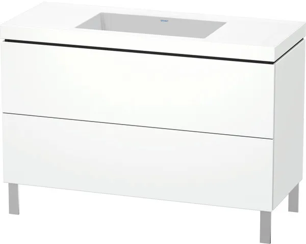 Duravit Set bodenstehend „L-Cube“ 120 × 48 × 69,8 cm Duravit Set bodenstehend „L-Cube“ 120 × 48 × 69,8 cm