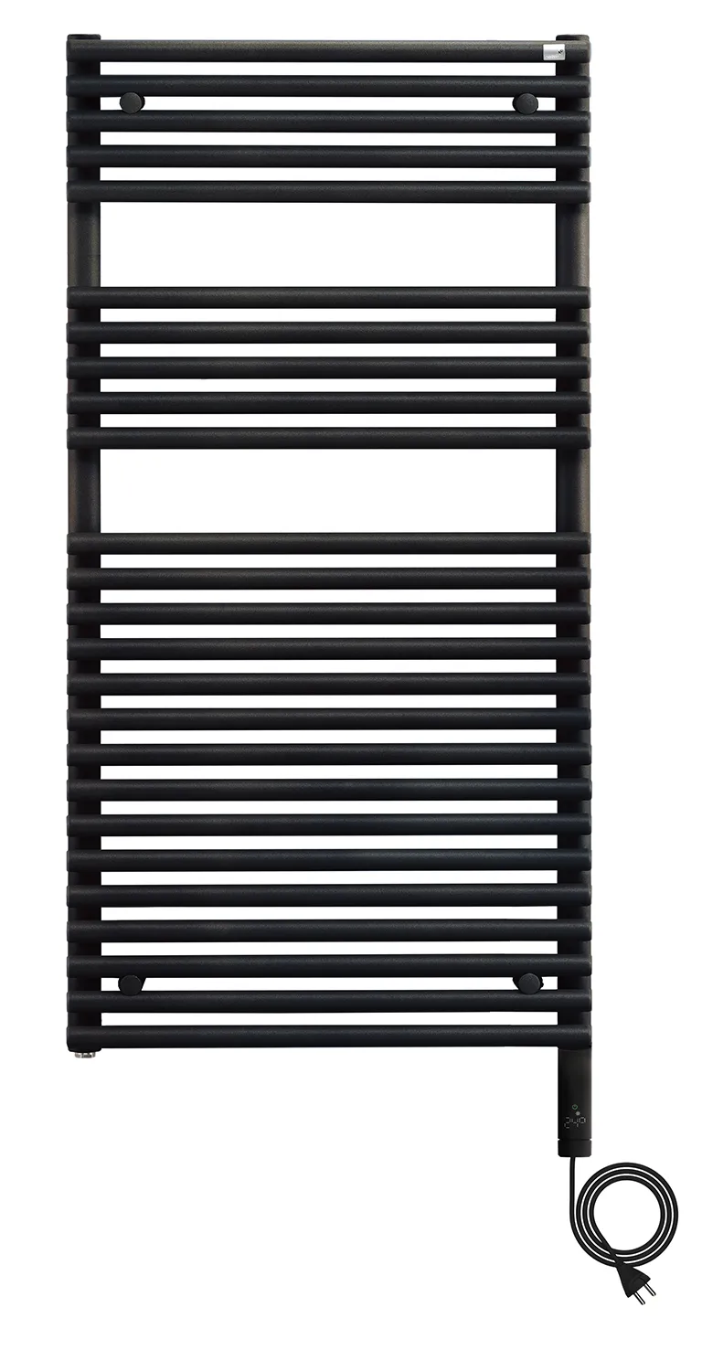 Zehnder Design-Handtuchwärmer „Forma Spa“ mit Heizstab IHC 59,6 × 176,1 cm in Edelweiß Zehnder Design-Handtuchwärmer „Forma Spa“ mit Heizstab IHC 59,6 × 176,1 cm in Edelweiß