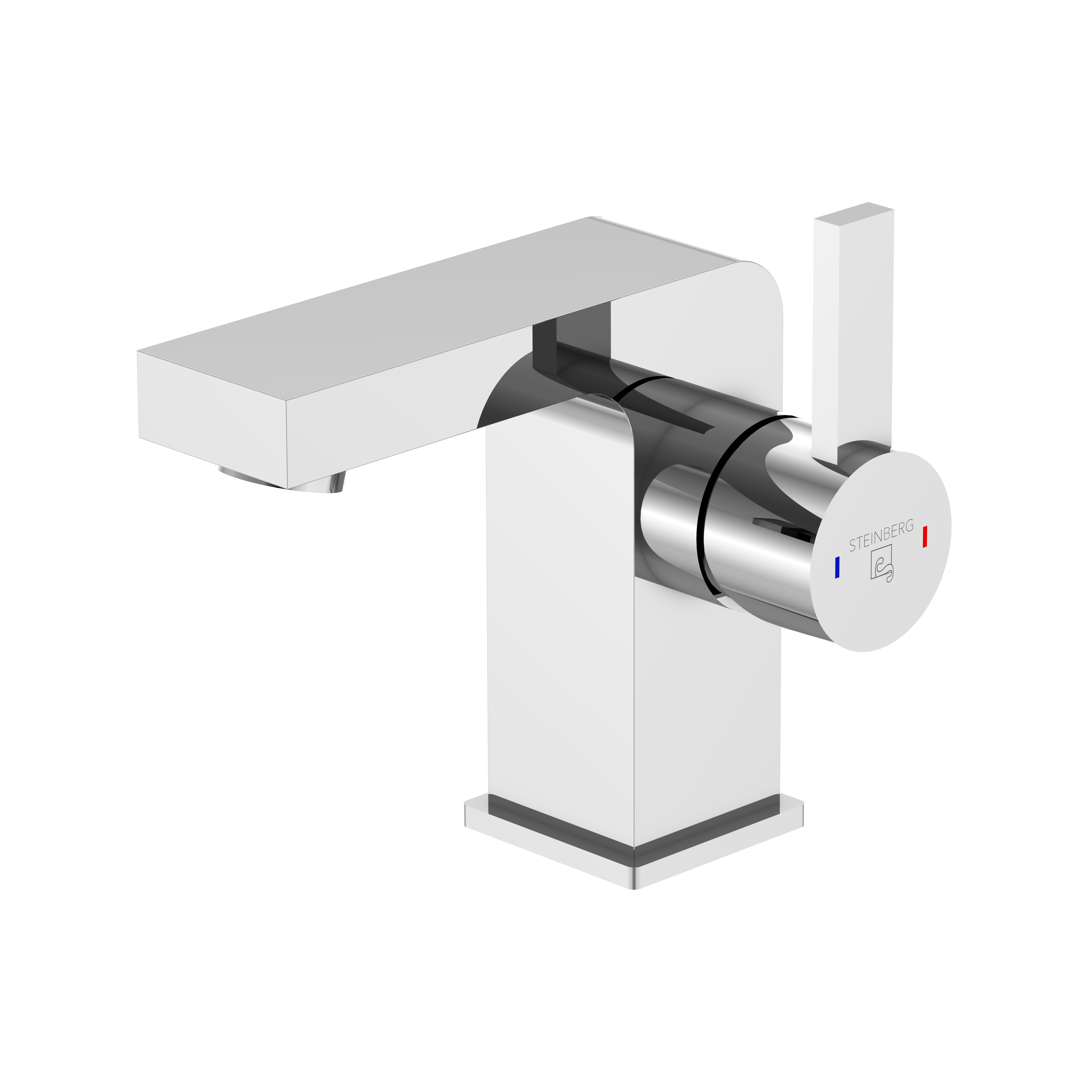 Serie 120 Waschtisch-Einhebelmischbatterie ohne Ablaufgarnitur, Ausladung: 10 cm chrom Serie 120 Waschtisch-Einhebelmischbatterie ohne Ablaufgarnitur, Ausladung: 10 cm chrom