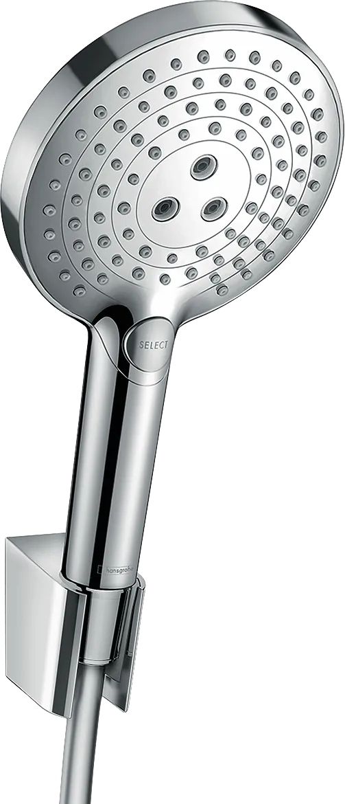 Brausenset Raindance Select S 120 Porter'S chrom mit 1600mm Brauseschlauch Brausenset Raindance Select S 120 Porter'S chrom mit 1600mm Brauseschlauch
