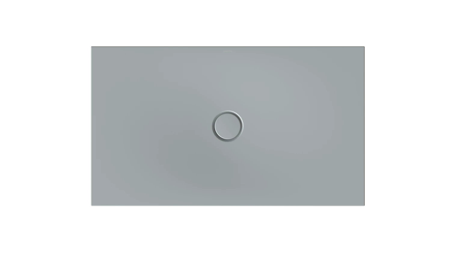 Bette rechteck Duschwanne „BetteFloor“ 1200 × 700 mm ohne Oberflächenbeschichtung, ohne Oberflächenveredelung, ohne Wannenträger, in Quartz